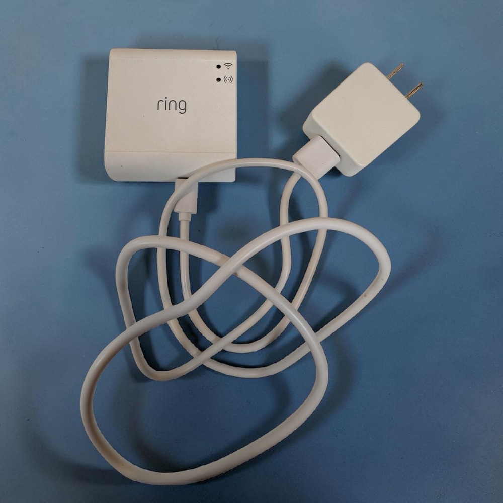 Ring Bridge Smart Lighting Bridge Hub White 5B01S8-WEN0 with Power Adapter TESTE